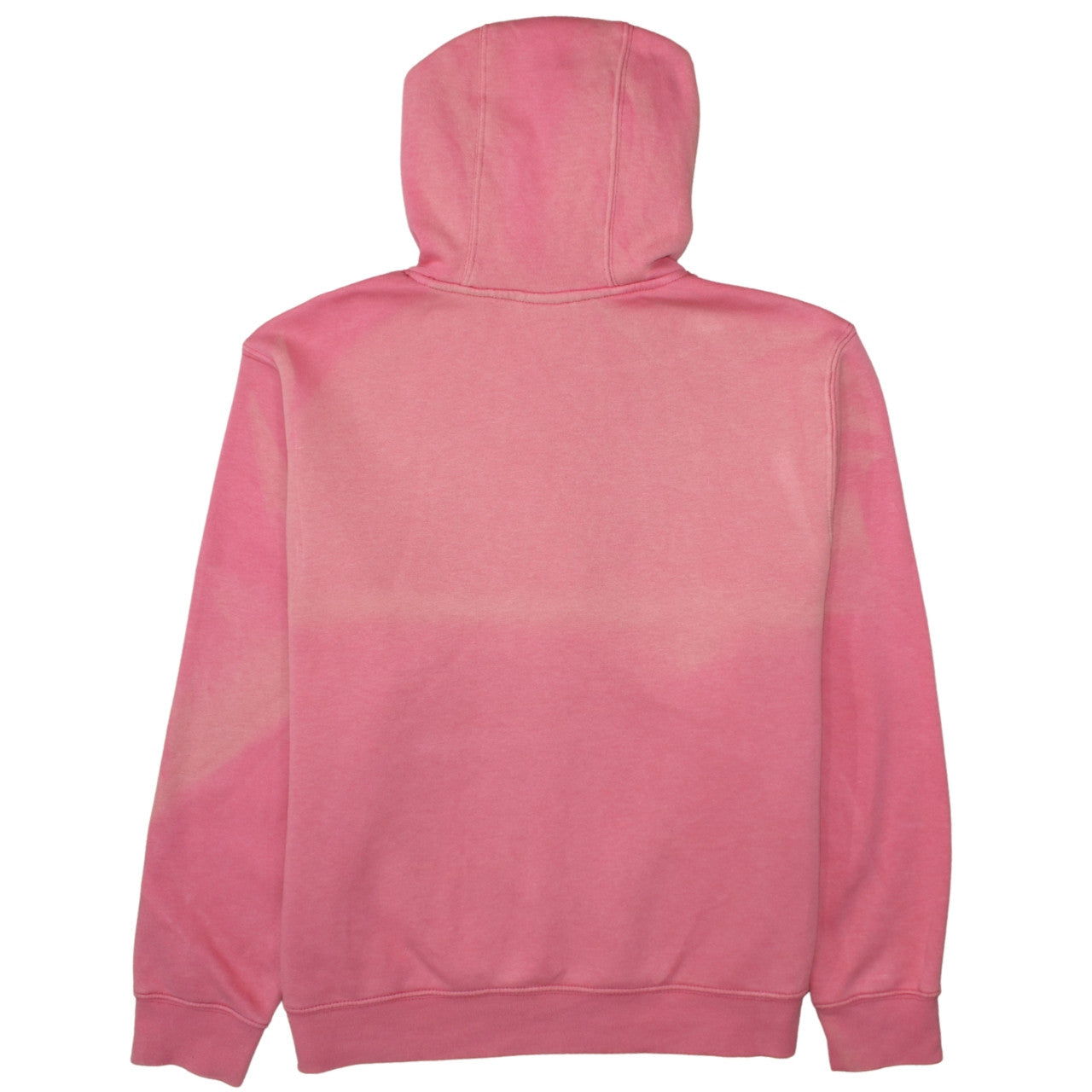 Nike Womens Pink Pullover Hoodie Size L Cotton Blend Casual Sweatshirt