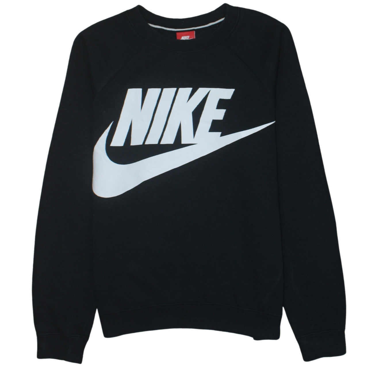 Nike Men's Black Small Pullover Crew Neck Graphic Sweatshirt