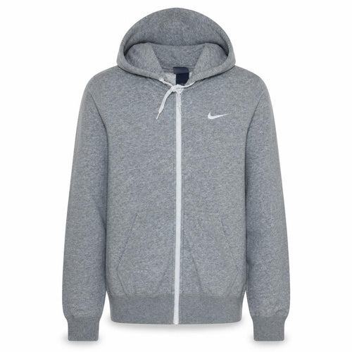 Nike Men's Grey Full Zip Hoodie S Regular Fit Sportswear