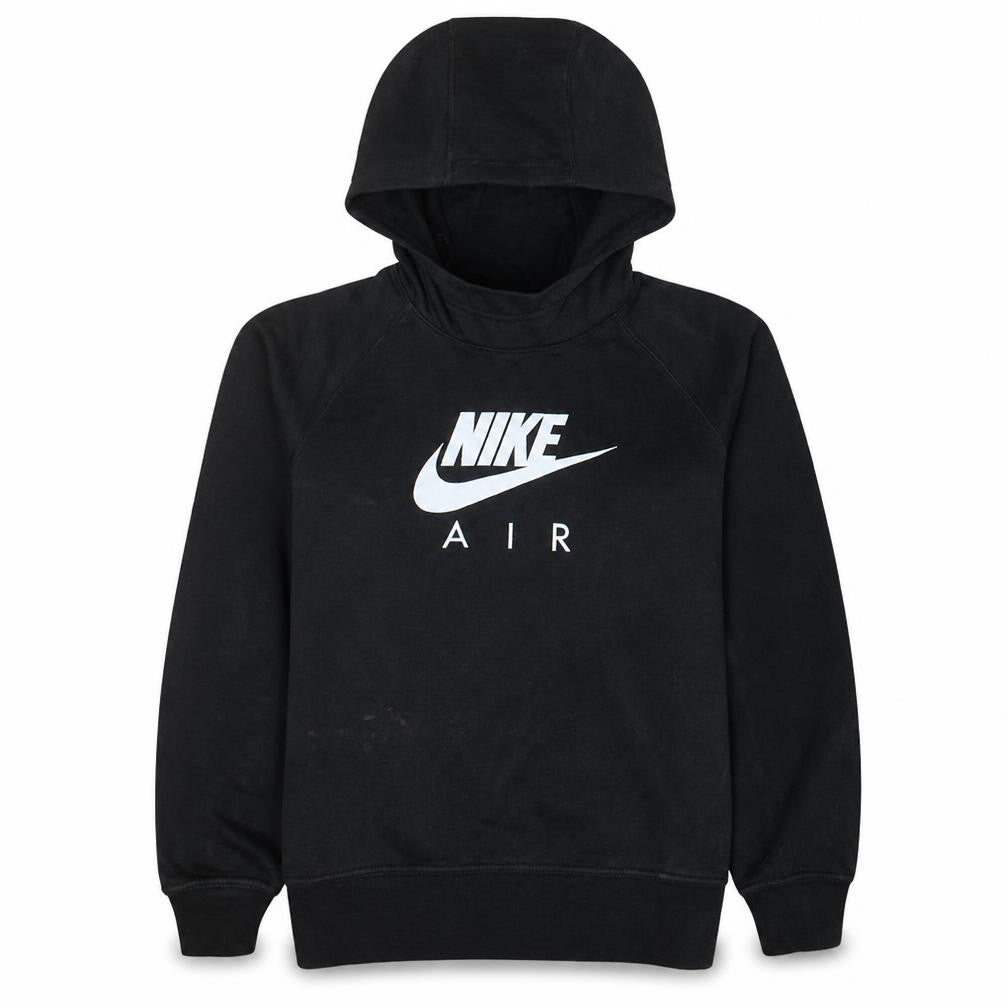 Nike Women’s Black XL Pullover Hoodie Air Logo Raglan Sleeve
