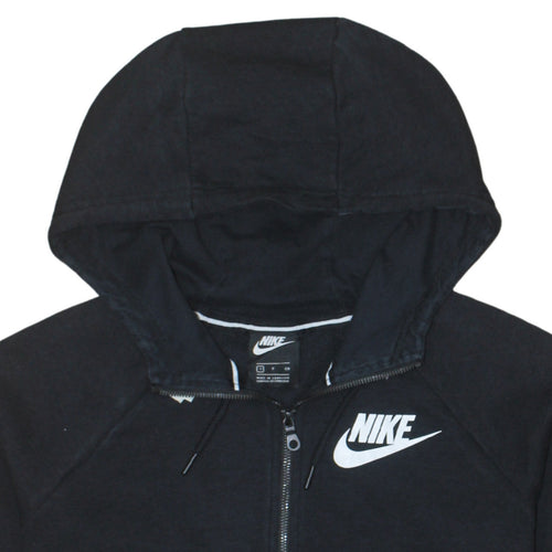 Nike Men's Black Full Zip Hoodie Size S Logo Sportswear