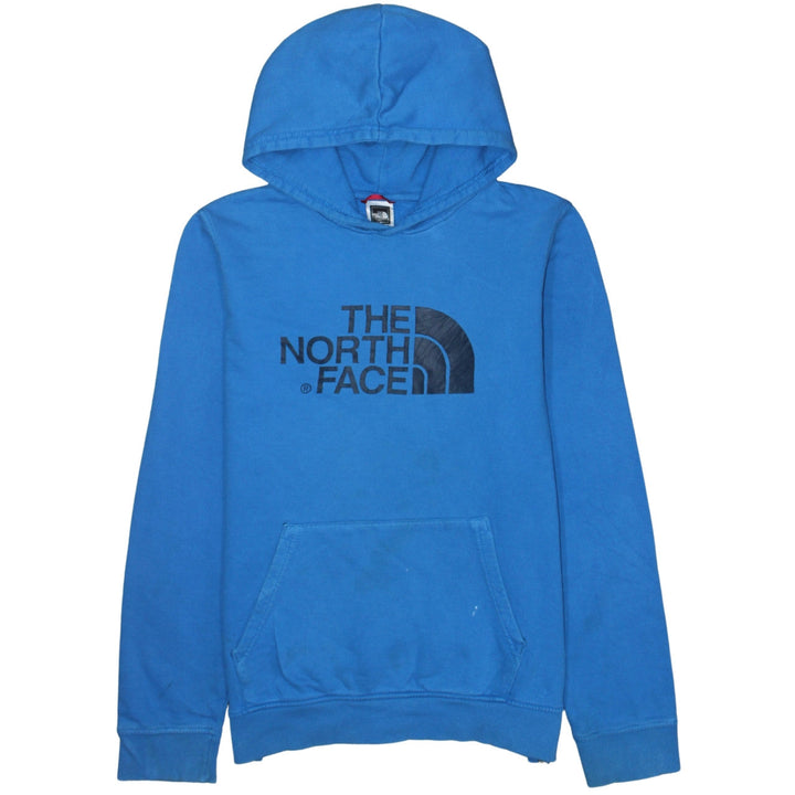 The North Face Boys Blue XL Pullover Hoodie Cotton Fleece Sweatshirt
