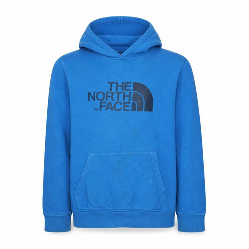 The North Face Boys Blue XL Pullover Hoodie Cotton Fleece Sweatshirt