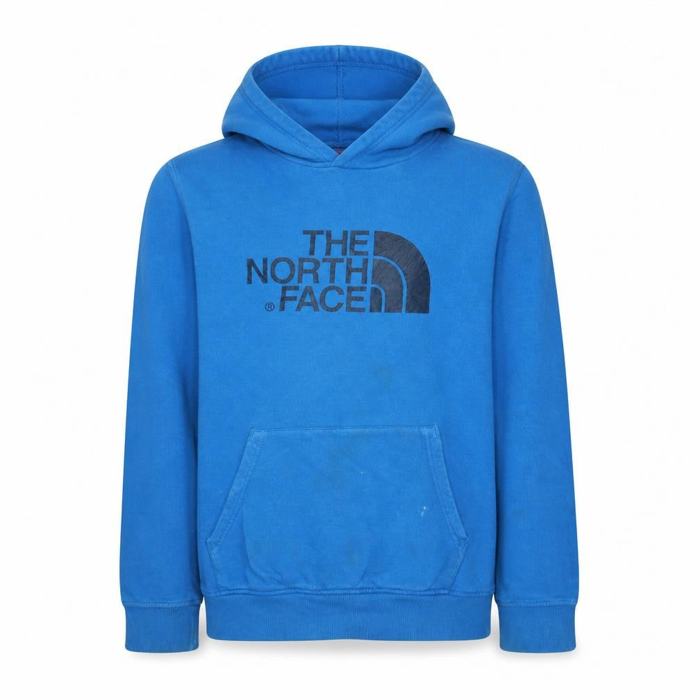 The North Face Boys Blue XL Pullover Hoodie Cotton Fleece Sweatshirt