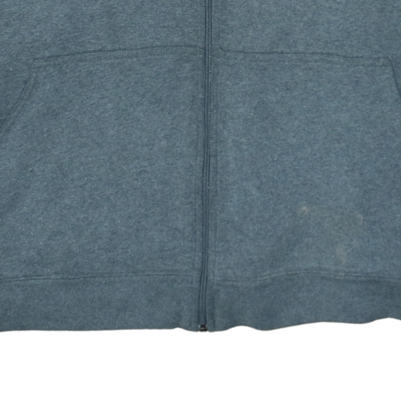 Timberland Men's Grey Full Zip Logo Hoodie XL Regular Fit