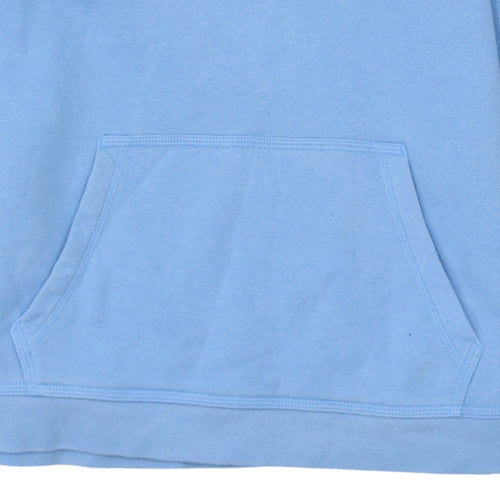 Nike Boys Blue Pullover Hoodie XL Fleece Cotton Blend Casual Sweatshirt