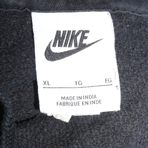 Nike Men's Black XL Pullover Hoodie Fleece Sweatshirt
