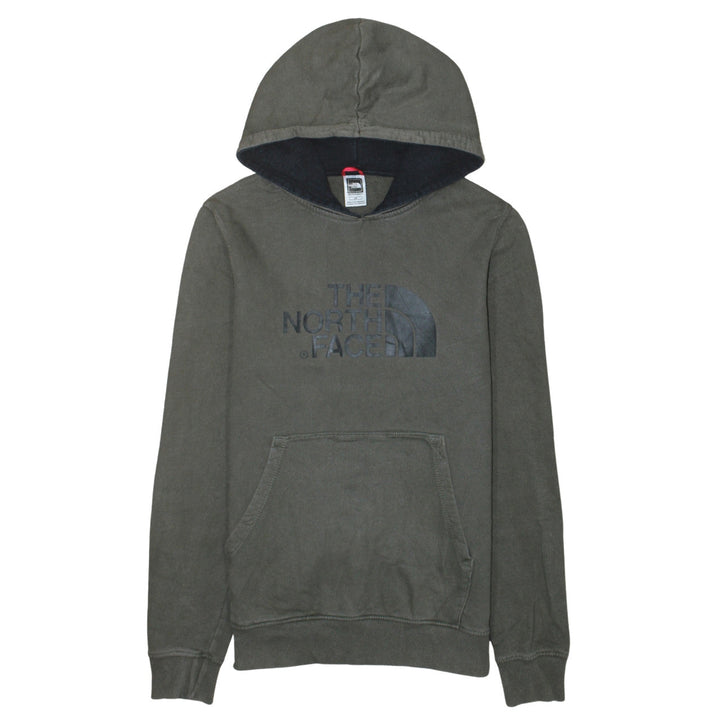 The North Face Men's Green Pullover Hoodie Size S Outdoor Fleece