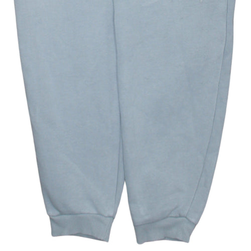 Reebok Men's Blue XS Fleece Sweatpants with Elastic Waist & Drawstring