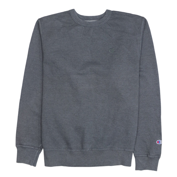 Champion Men's Grey Small Pullover Crew Neck Sweatshirt