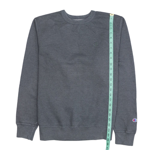 Champion Men's Grey Small Pullover Crew Neck Sweatshirt