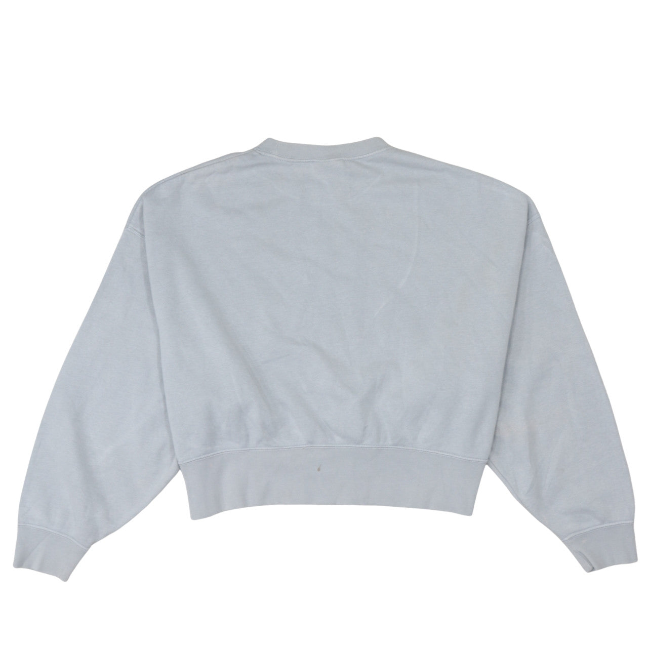Nike Womens Grey XS Loose Fit Cotton Blend Crew Neck Sweatshirt