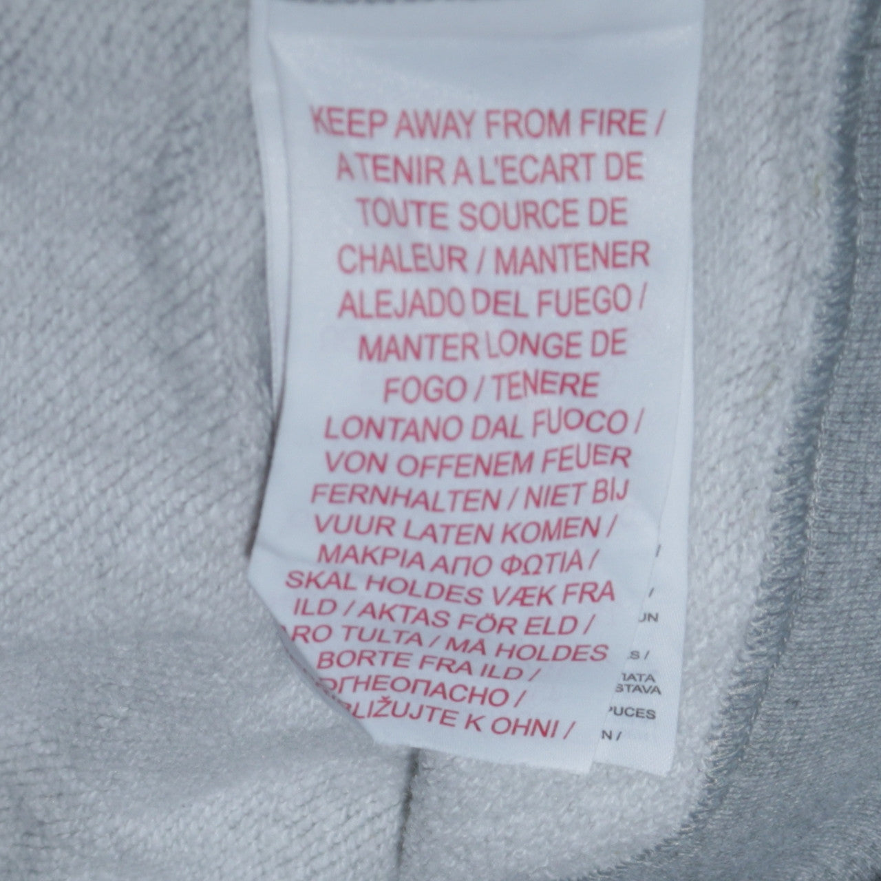 Nike Boys Grey Full Zip Hoodie XL Fleece Logo Sweatshirt