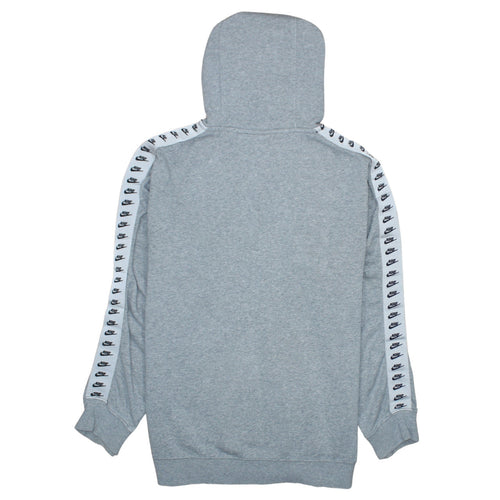 Nike Mens Grey Pullover Hoodie Small Logo Sports Fleece