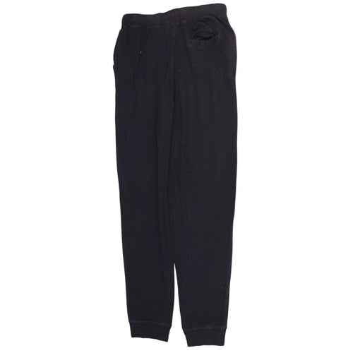 Ralph Lauren Boys Black 14-16 Years Jogger Sweatpants Fleece Tapered