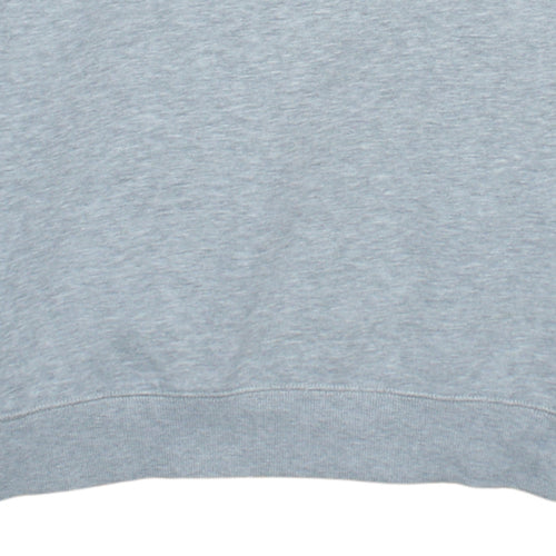 FILA Men's Grey Crew Neck Pullover Sweatshirt M Regular Fit