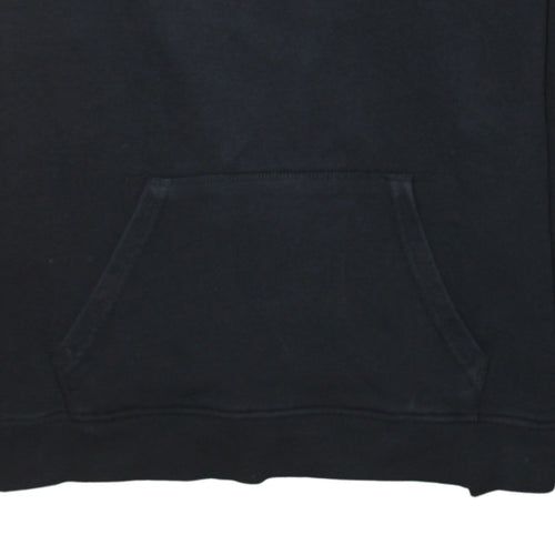 Fila Men’s Black Pullover Hoodie XL Regular Fit Cotton Blend