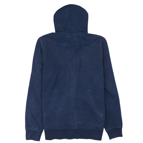 Tommy Hilfiger Men’s Blue Full Zip Hoodie Size L Regular Fit