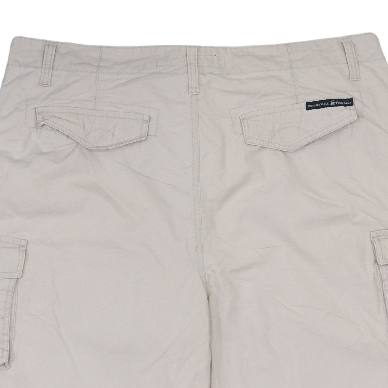 Beverly Hills Polo Club Men's Beige Cargo Shorts Size 40