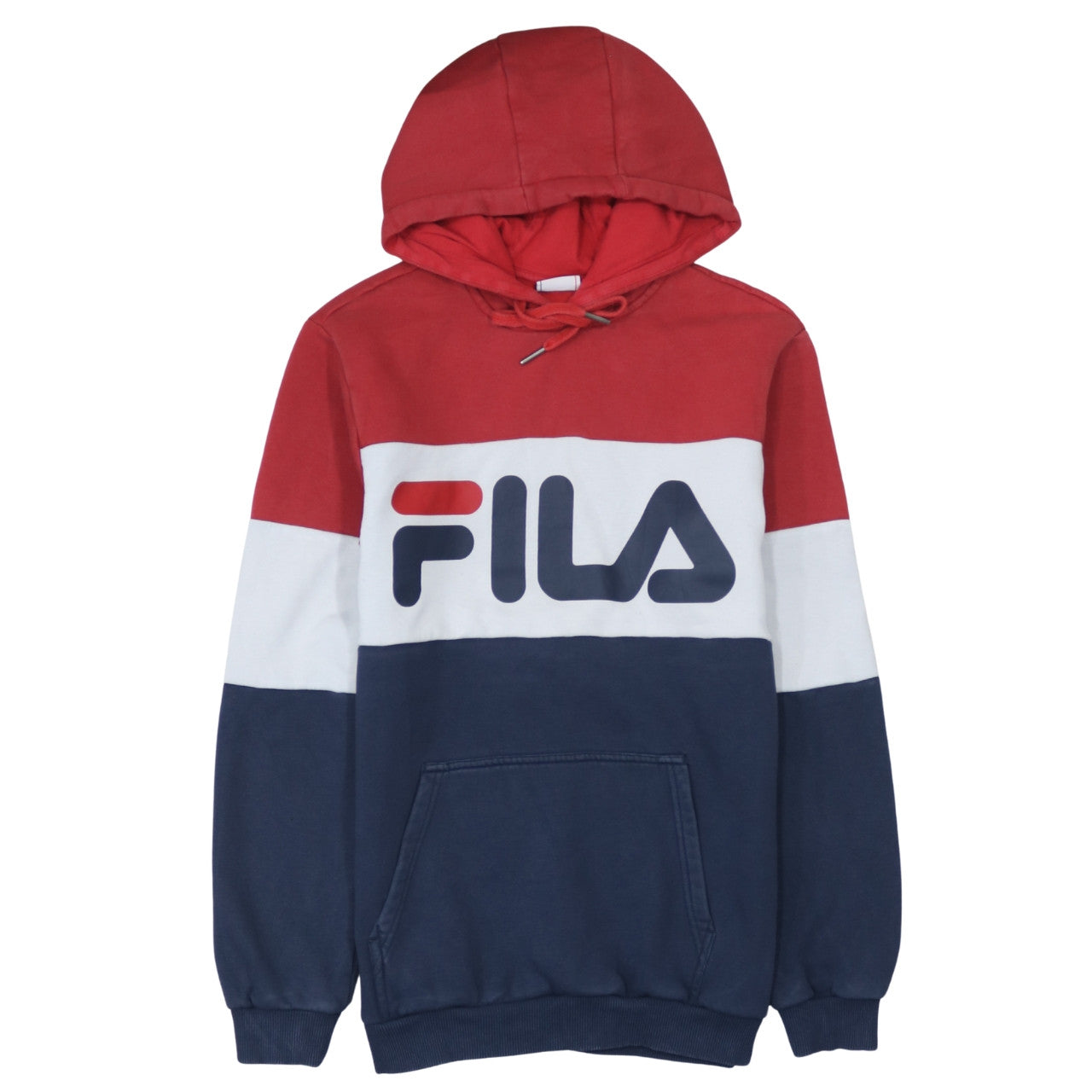 Fila Men's Multicoloured Pullover Hoodie L Regular Fit