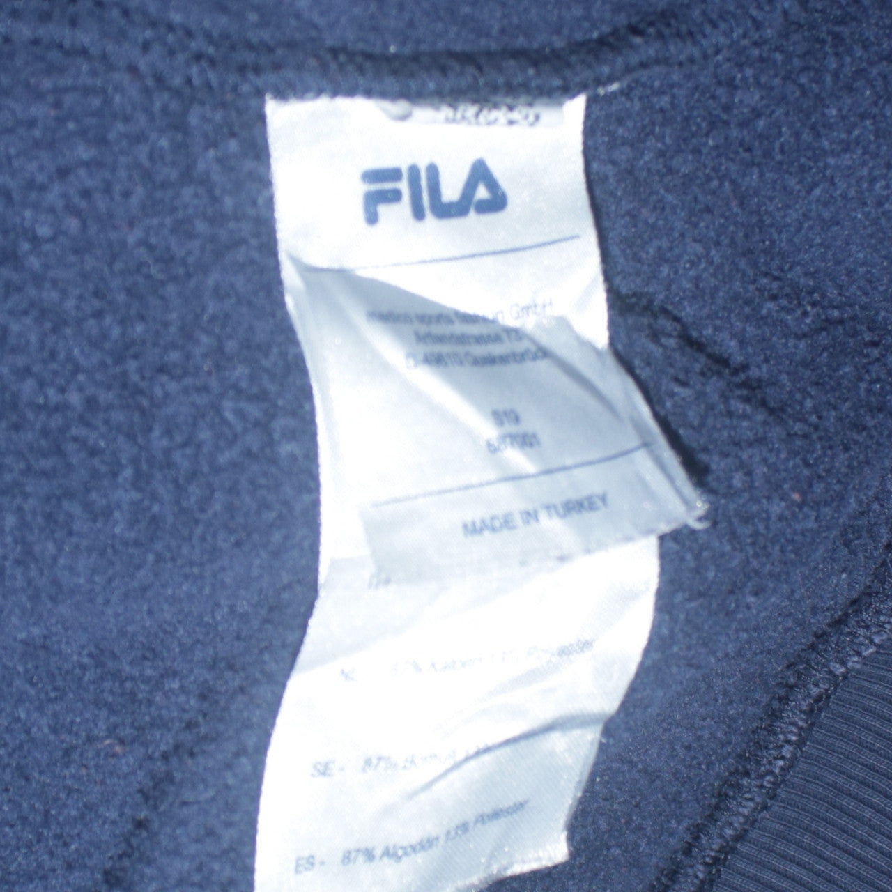 Fila Men's Multicoloured Pullover Hoodie L Regular Fit