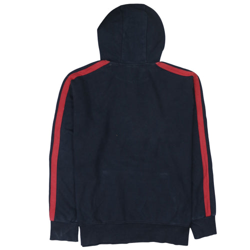 Ellesse Men’s Blue Pullover Hoodie Large Logo Sports Style