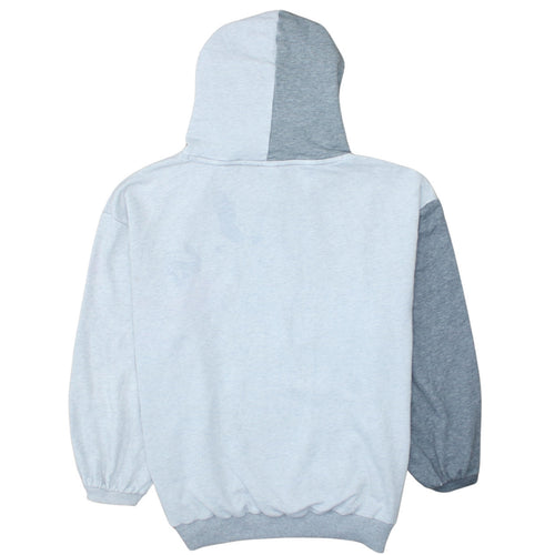 Puma Women's Grey Colourblock Pullover Hoodie Size S