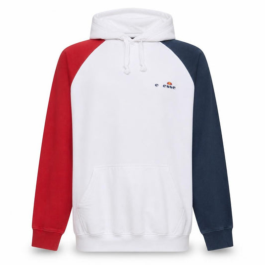 Front view of Ellesse Men's Multicoloured M Pullover Hoodie with Logo