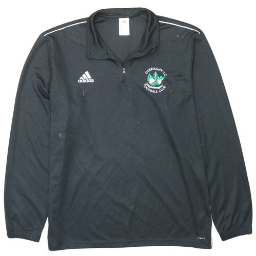 Adidas Men's Black 2XL 1/2 Zip Football Sweatshirt