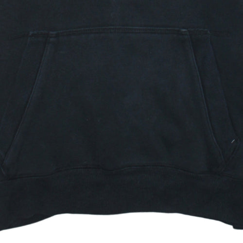 Puma Men's Black Small Pullover Hoodie with Logo Graphic