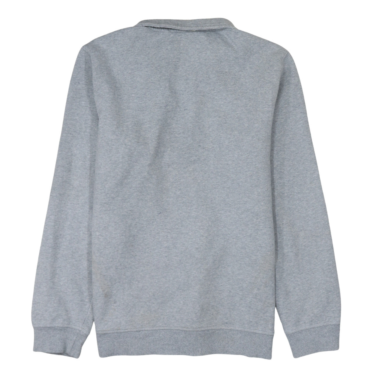Dickies Men’s Grey 1/4 Zip Fleece Sweatshirt Size L