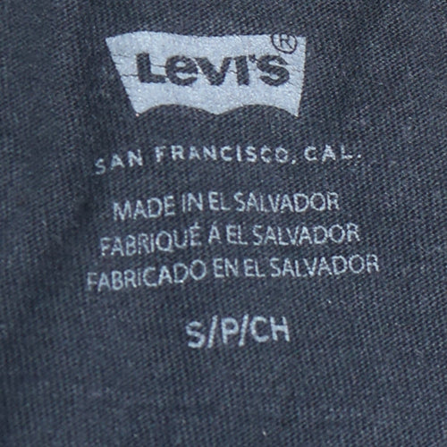 Levi's Men's Black New York Graphic Crew Neck T-Shirt Size S