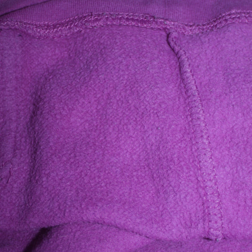 The North Face Womens Purple Pullover Hoodie Medium Fleece Logo