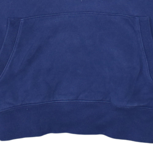 Tommy Jeans Men's Blue Pullover Hoodie Size S Embroidered Logo