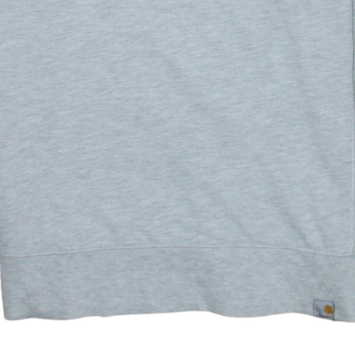 Carhartt Men's Grey Crew Neck Sweatshirt M Regular Fit