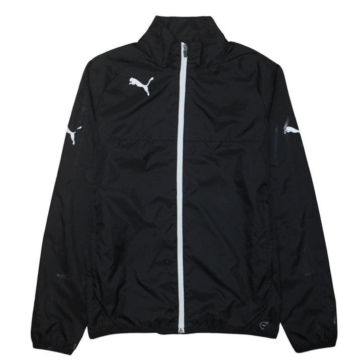 Puma Men's Black 34 Windbreaker Water Resistant Sports Jacket