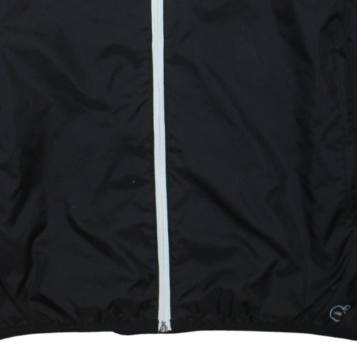 Puma Men's Black 34 Windbreaker Water Resistant Sports Jacket