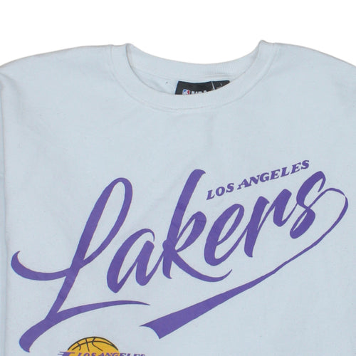 Primark NBA Los Angeles Lakers White Men's L Pullover Sweatshirt