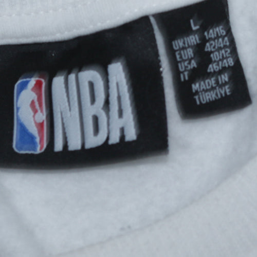 Primark NBA Los Angeles Lakers White Men's L Pullover Sweatshirt