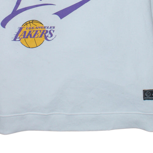 Primark NBA Los Angeles Lakers White Men's L Pullover Sweatshirt