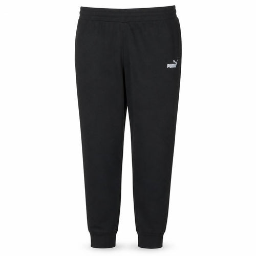 Puma Men's Black Jogger Sweatpants M Regular Fit Fleece Activewear