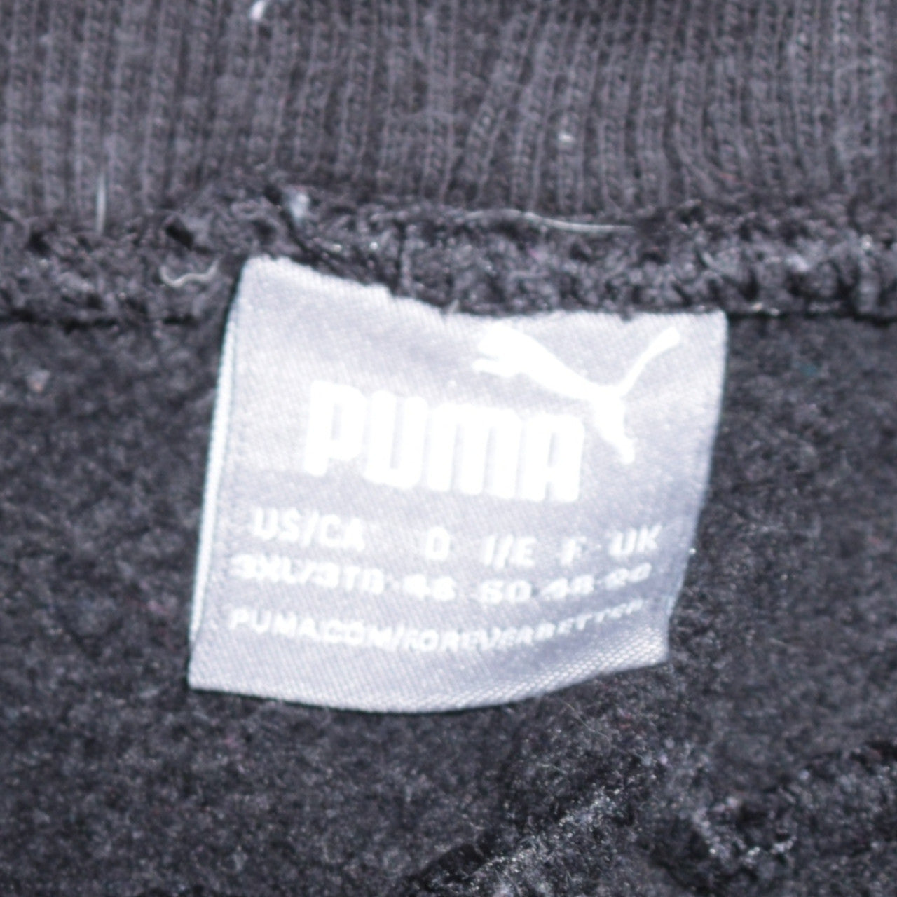Puma Men's Black Jogger Sweatpants M Regular Fit Fleece Activewear