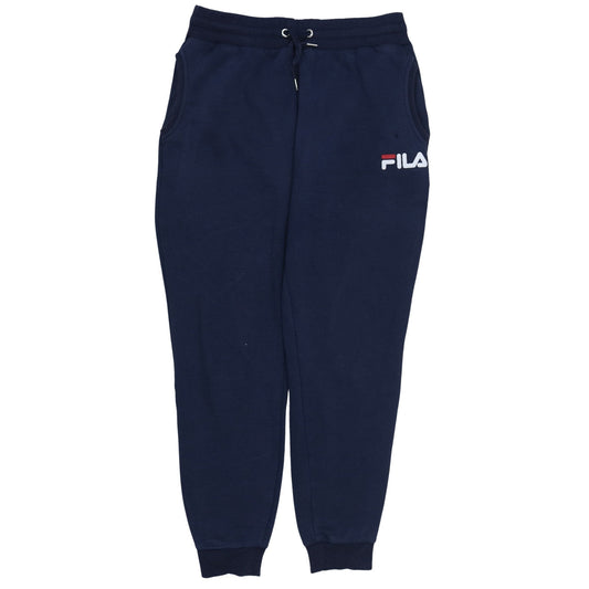 Fila Men's Blue Jogger Sweatpants M Regular Fit Tapered Activewear