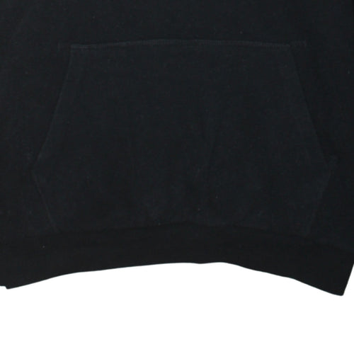 Ellesse Women's Black Pullover Hoodie UK 12 Cotton Blend Logo Design