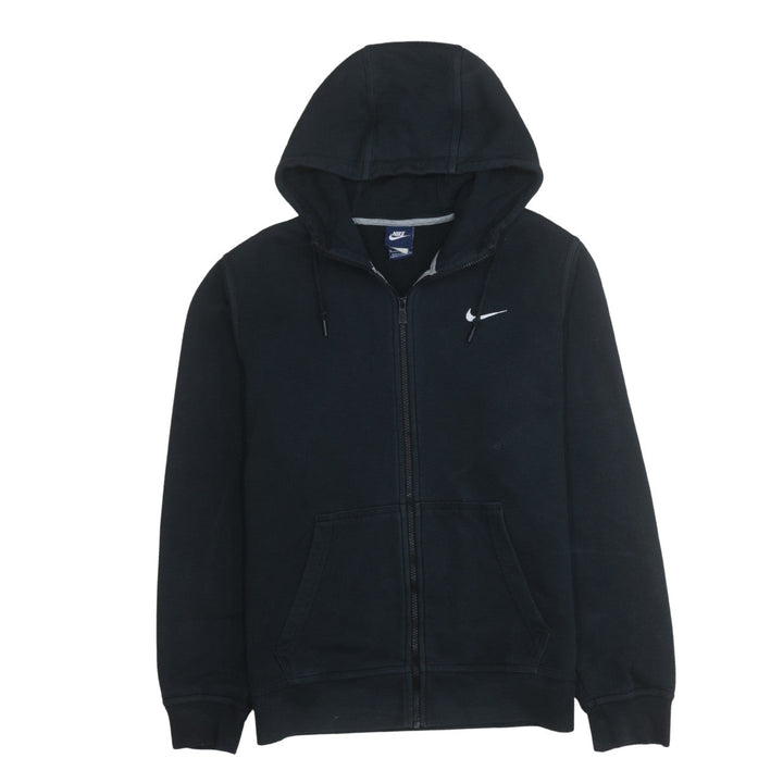 Nike Men’s Black Full Zip Hoodie Size M Fleece Sportswear