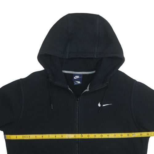 Nike Men’s Black Full Zip Hoodie Size M Fleece Sportswear