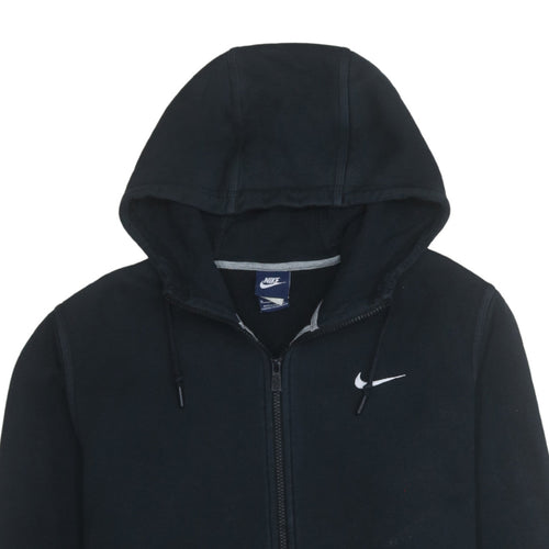 Nike Men’s Black Full Zip Hoodie Size M Fleece Sportswear