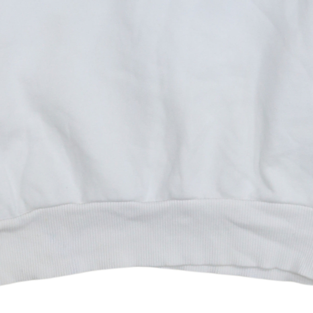 Reebok Unisex White XS Classic Logo Fleece Sweatshirt