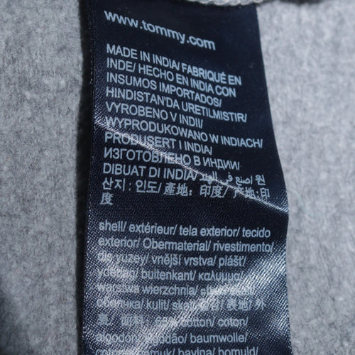 Tommy Hilfiger Teens Grey Pullover Hoodie with Logo Size 16