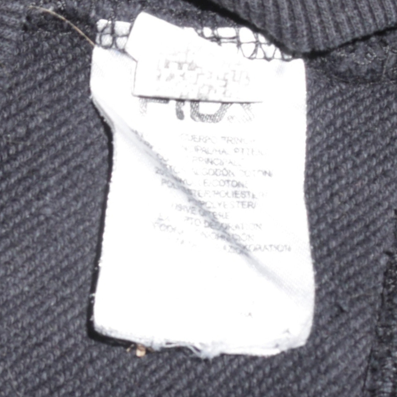 Fila Men's Black Crew Neck Sweatshirt M Regular Fit Logo Pullover